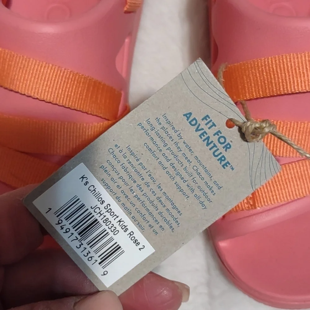 Chaco sandals shoes for girls size 2